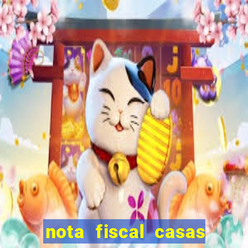 nota fiscal casas bahia 2 via